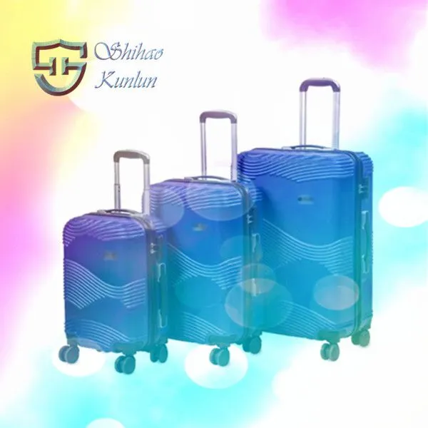 Set of 12 Pieces ABS PC Suitcase Sets Luggage Sets photo-4