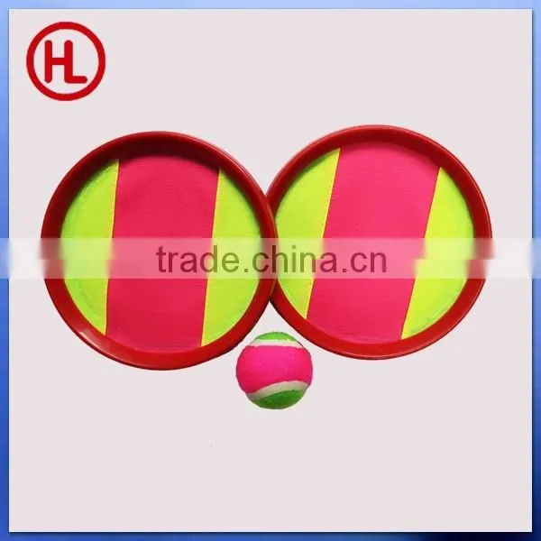 Catch Game TOP QUALITY Hot Sale Color Plastic Throw Sticking Beach Tennis Racket With Tennis Ball Wholesale photo-2