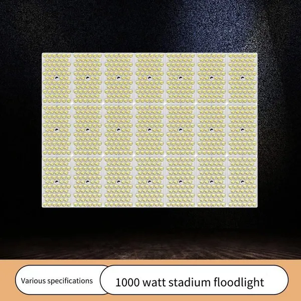 High-power Led Floodlights 1000w, Waterproof and Energy-efficient for Outdoor Night Construction, 500w High-brightness Stadium Lights photo-5
