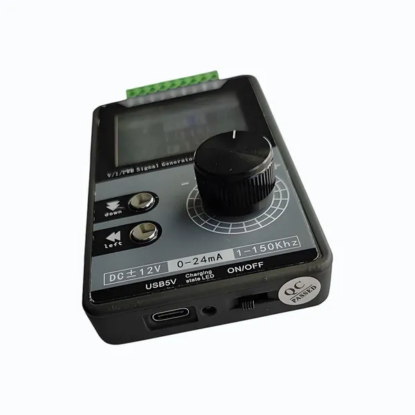 Portable Precision Current Voltage 0-20mA 4-20mA 0-10V Source Simulator Signal Generator Calibrator photo-3
