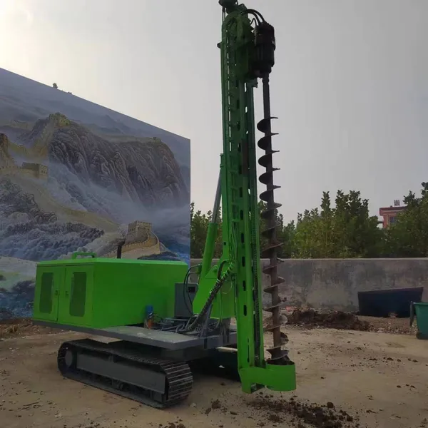 Solar PV Pile Driver Photovoltaic Drilling Rig For Solar Farm photo-3