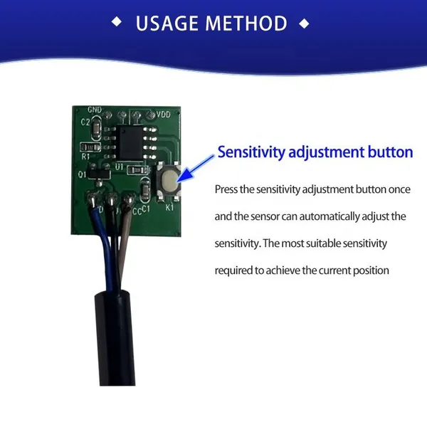 Non Contact Water Level Sensor Liquid Level Detection Module XKC-Y21 is Suitable for Non-metallic Container Liquid Level Gauges