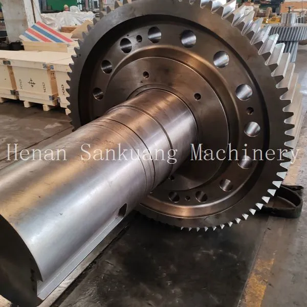 Precision Ground Gear Shafts in 4140 Steel for Industrial Machinery photo-1