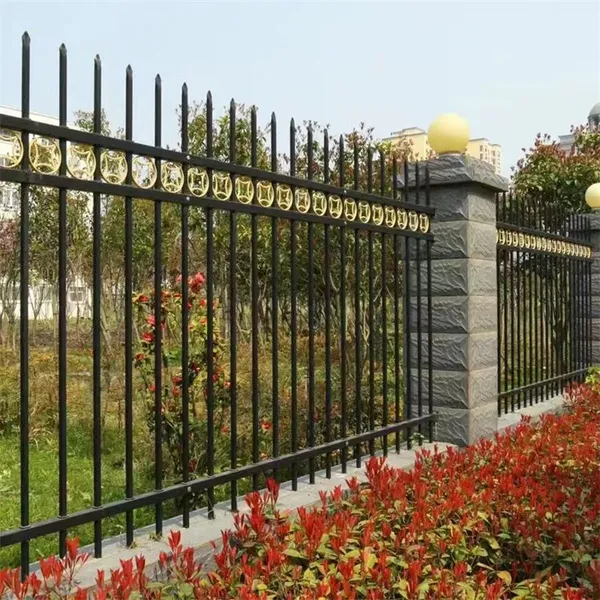 3D Curved Bend Ornamental Iron Fencing Panel for Enhanced Garden Security and Aesthetics photo-3