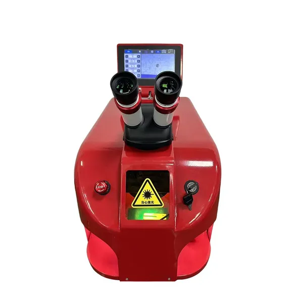 Desktop Jewelry Laser Welder 100W Micro Spot Welding Machine for Ring Sizing Chain Link Jewelry Repair photo-5