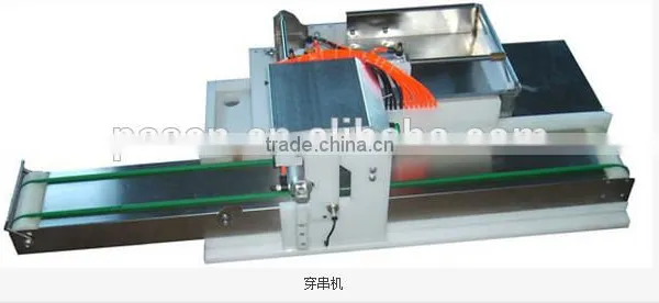 Newest Technology Electricity Meat String Making Machine /meat Wear String Machine / Meat Skewer String Machine photo-3
