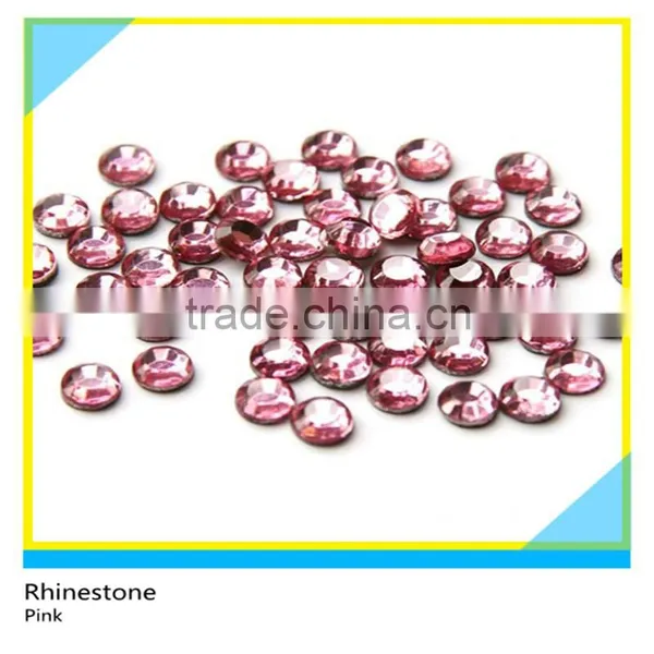 Nail Rhinestone Ss6 2mm Rose Flatback Nail Art Decoration photo-3