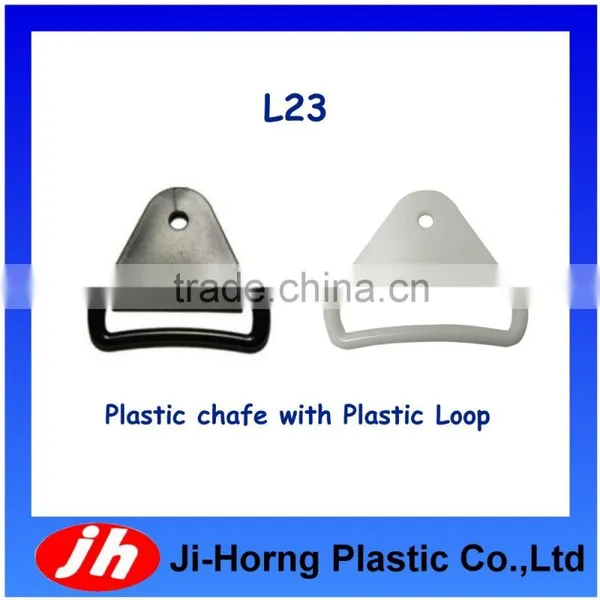 Plastic Nylon Chafe Tab and Loop Buckle for Medical Accessories