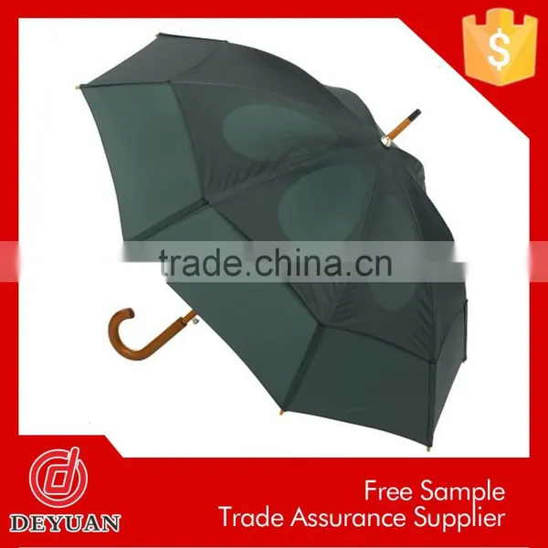 Latest Fashion Dresses Custom Straight Deluxe Wooden Umbrella photo-3