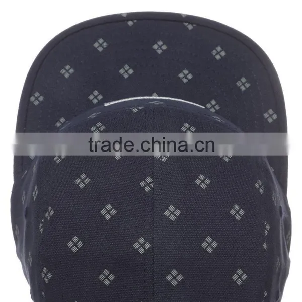Custom Logo Wholesale Design Your Own 5 Panel Hat Cap/Blank Wholesale 5 Panel Hats/Leather Strap 5 Panel Hats photo-3