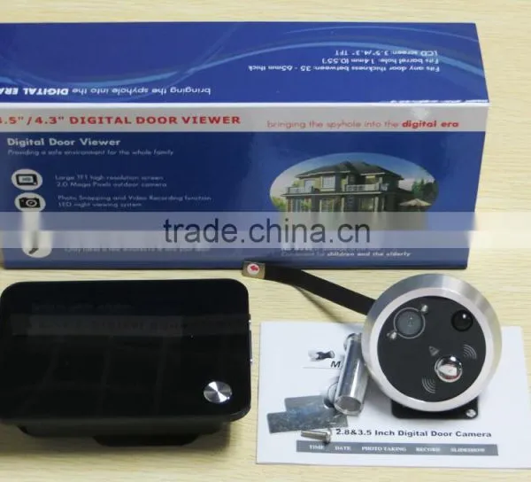 Home Security 4.3'' LCD Display Digital Peephole Viewer Photo Video Door IR Camera photo-6
