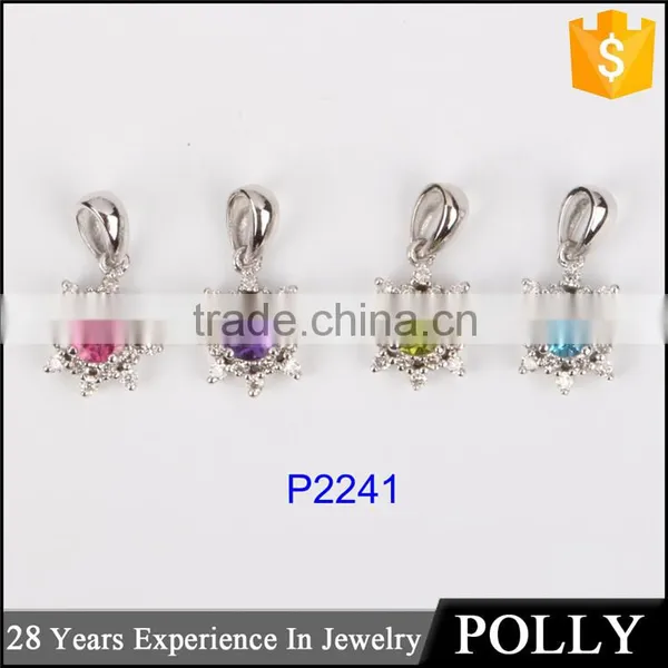 Guangzhou Jewelry Wholesale Small Gemstone Earrings Crytal Jewelry Set photo-3