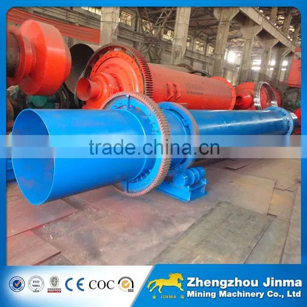complete set industrial rotary dryer with burner