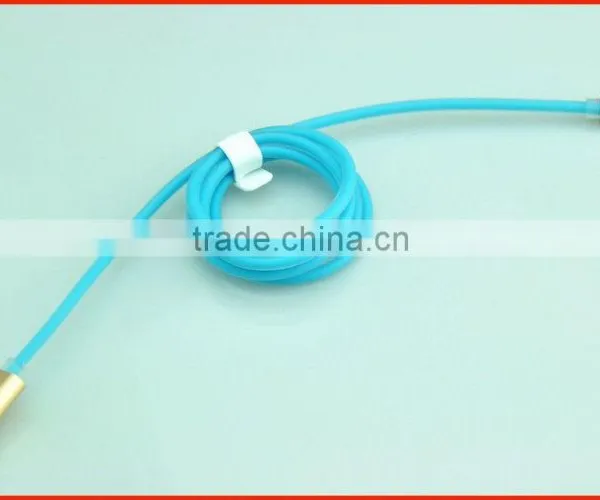 Colorful Transparent Micro Usb Cable Charger Cable for Iphone/Ipad photo-4