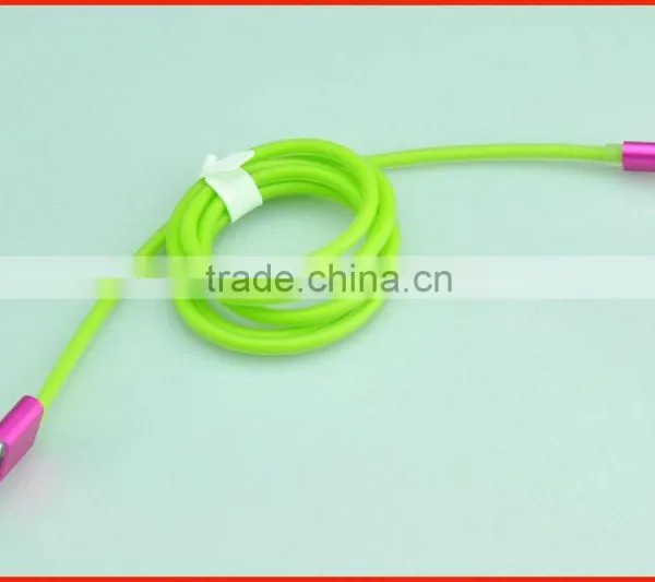 Colorful Transparent Micro Usb Cable Charger Cable for Iphone/Ipad photo-6