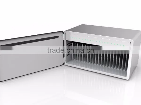 Modern Accommodate Tablets Laptop Sync Charging Cart photo-5