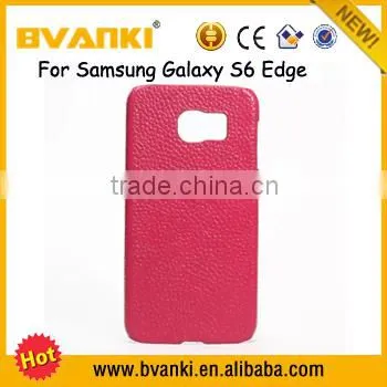 Fancy Mobile Cover Case For Samsung Galaxy S6 Edge Unlocked Genuine Leather Cover Case For Samsung Galaxy S6 Edge Protector Case photo-3