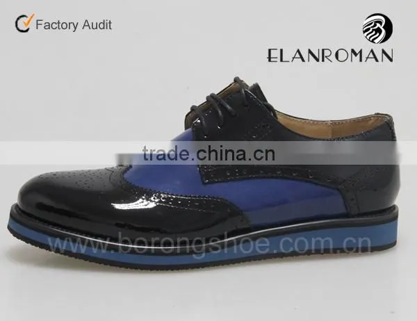 Fashion Brogue Men Casual Leather Shoes Men Shoe for Casual photo-5