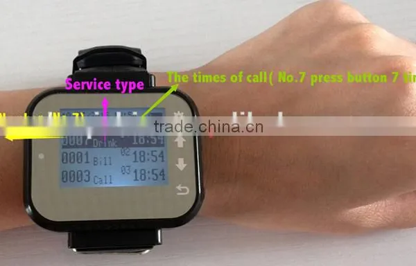 K-999 K-300PLUS K-H3-B Watch Service,Restaurant Service System,Kitchen Waiter Call photo-3