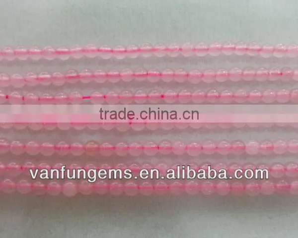 Rose Quartz Beauty Beads Loose Gemstone Round Beads Rose Quartz Beads for Jewerly and Fashion photo-4