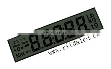 Electronic Scale Monochrome Lcd Display Module