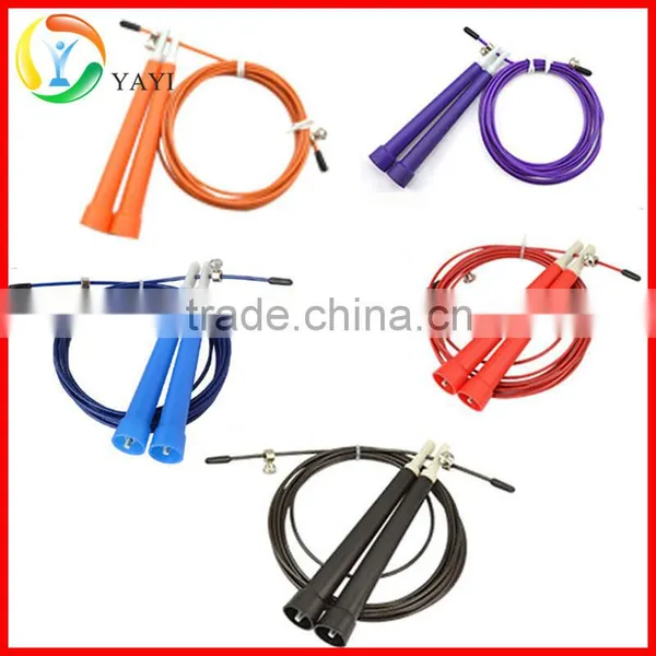 Custom Crossfit Adjustable Speed Jump Rope Quality Choice photo-5
