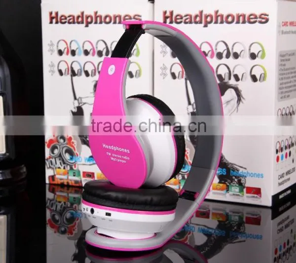Portable Handfree Stereo Bluetooth Wireless Headset Earphone for Iphone Samsung photo-3