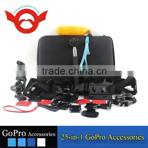 25-in-1 GoPro Accessory Kit for Gopro Hero 2/3/3+/4/4 Session photo-4