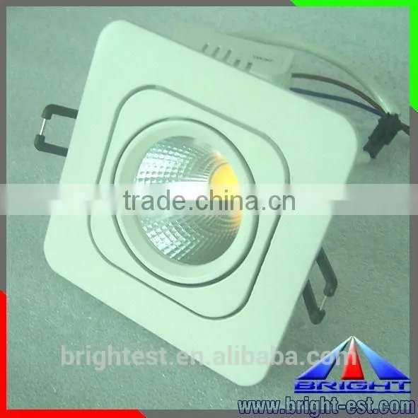 White Casing Square COB Led Downlight,adjustable Led Downlight photo-2