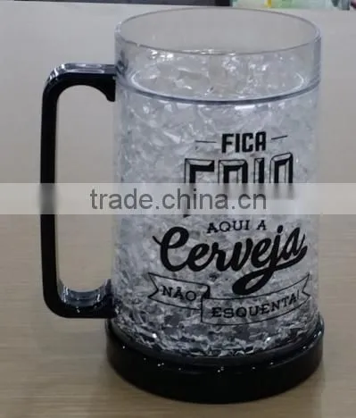 Hot Sale FDA Beer Frosty Mug With Mug,freezer Mug,ice Mug photo-2