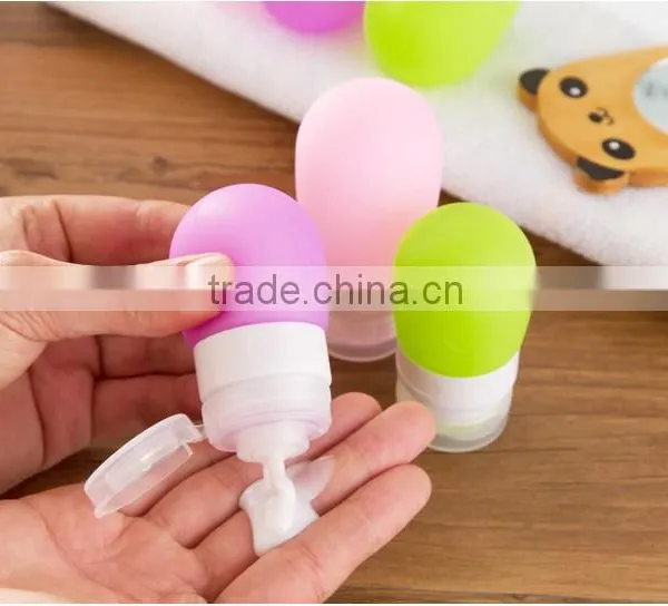 Silicone Travel Lotion Bottle Cosmetics Set photo-6