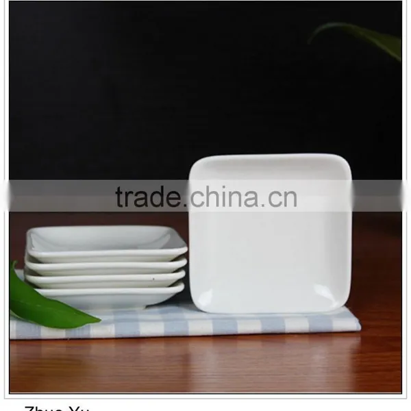 Square Ceramic Sauce Dish photo-2