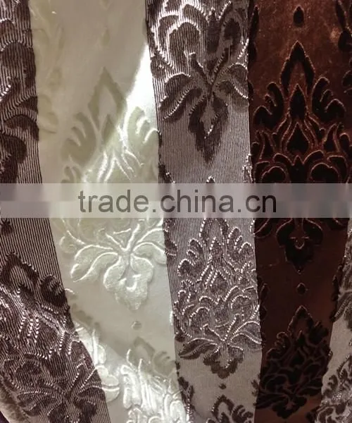 CATION BRUSH FLOWER WARP KNITTING VELVET FOR TOP CURTAIN photo-5