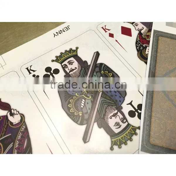 Custom Playing Cards no Minimum Excellent Quality Marked Playing Cards ,Wholesale Stainless Steel Playing Cards ---DH20684 Supplier's Choice photo-5