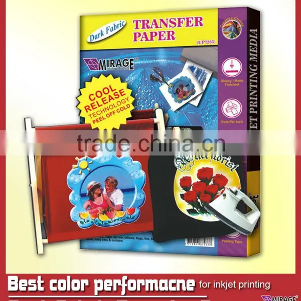 Vivid Color Performance Dark Fabric T-shirt Transfer Paper photo-2