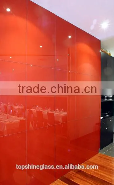 High Gloss Glass Wall With AS/NZS 2208:1996 and EN12150 Certificate photo-2