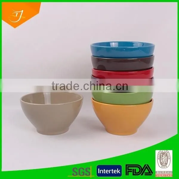 Bowl Ceramic Colour Glazed photo-2