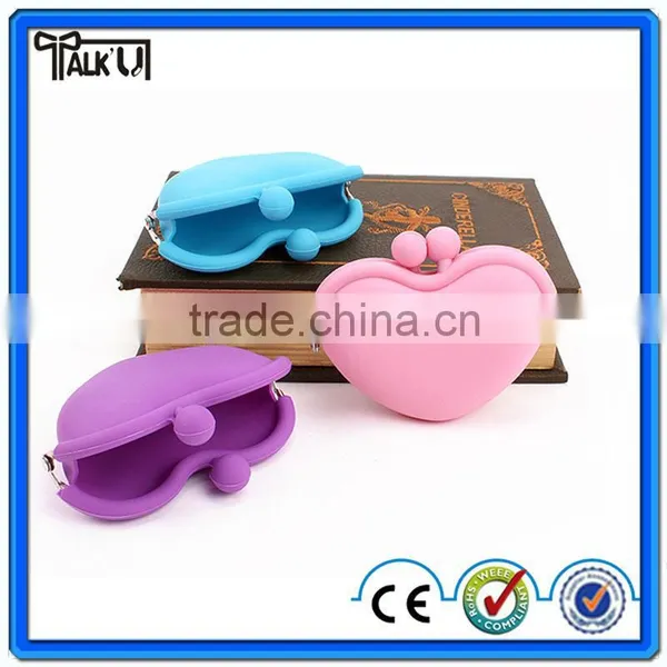New Product Design Silicone Coin Purse/rubber Silicone Purses/girl Purses
