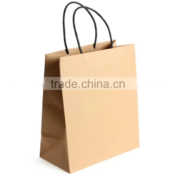 Factory Price ho Tbrown Kraft Paper Bag With Handle photo-5