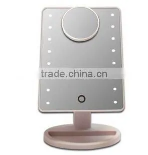 New Moldel Plastic Stand Desk Touch Screen 10X Mangying Smarthome With Samrt 16 Led Mirror Concave Mirror photo-6
