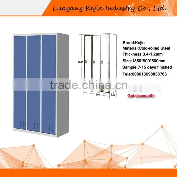 Multiple Metal Stationary Wardrobe/cloths Cabinet/dressing Cupboard photo-3