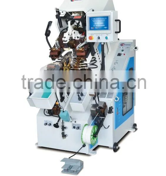 9 Pincers Computer Memory Control Automatic Cementing Toe Lasting Machine
