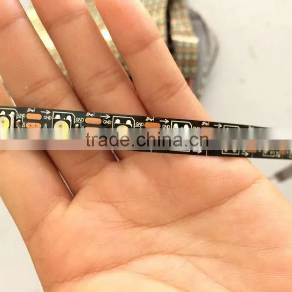 Trade Assurance Waterproof IP65 5v Ws2812b Led Strip 72leds per Meter photo-5