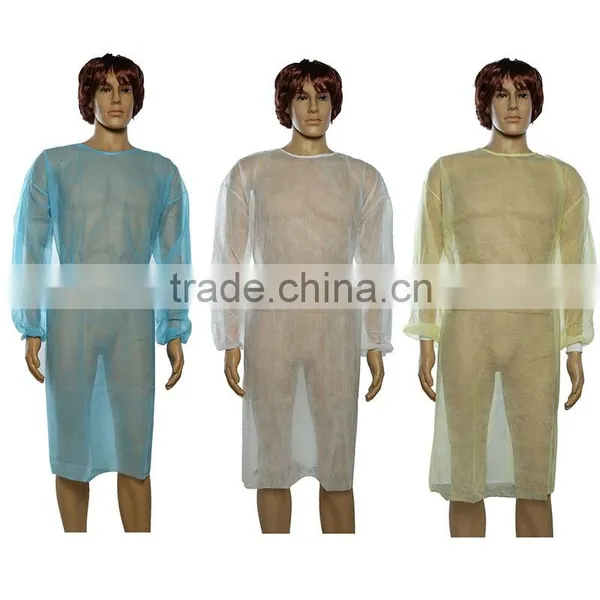 Sterile Disposable Non Woven Surgical Isolation Patient Gown photo-6
