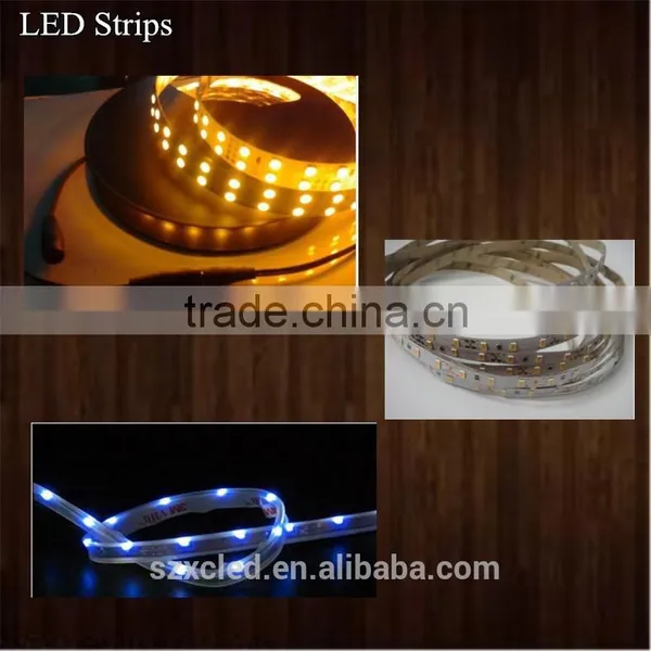 CE RoHS (XC-3MM-24CM24LED/M) Indoor/Outdoor Soft/flexible and Hard/rigid LED Strips Lights Display photo-6