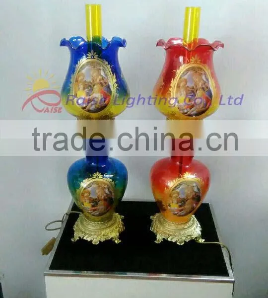 European Glass Table Lamp for Hotel,Home