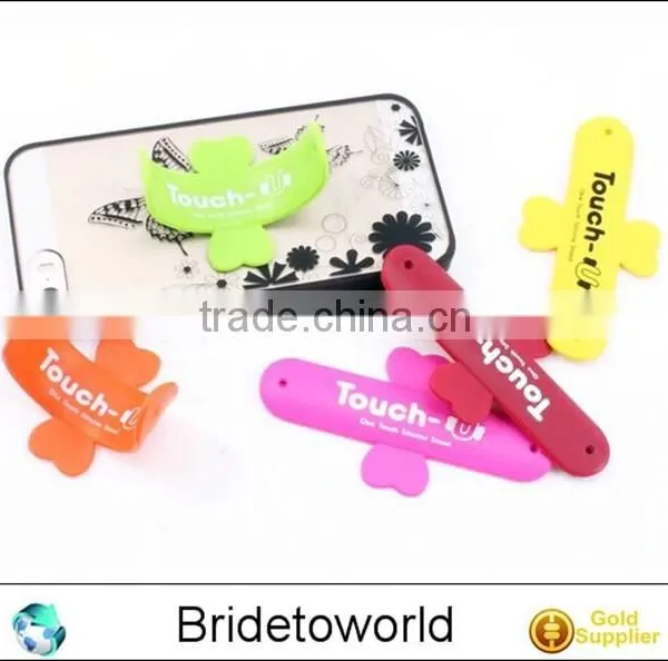 Factory Supply Hot Touch U Silicone Smart Phone Stand Holder Stand Mount photo-4