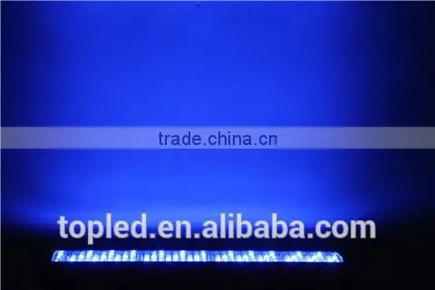 120*10mm RGB DMX LED Bar IR Remote Optional Led Wall Washer Battery Powered Lighting Bar photo-3