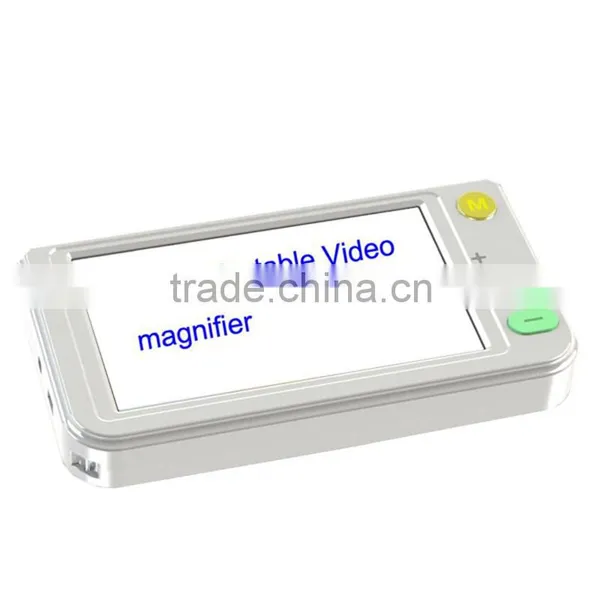5 Inch Video Magnifiers 2 X - 50 X Handheld Reading Magnifier Made in China photo-3
