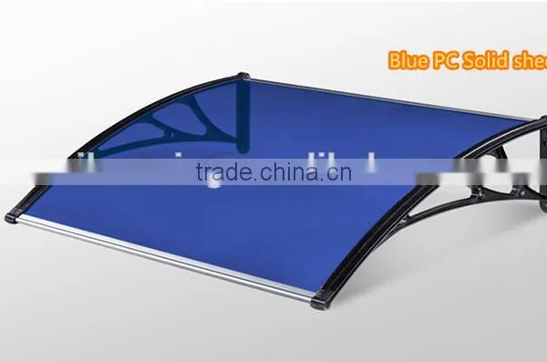 Best Sellling Easy Assembly DIY Polycarbonate Plastic Door Canopy Awning photo-6